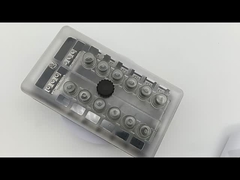 Τυποποιημένο κουτί ασφάλειας με θετικές και αρνητικές μπάρες - 12 μορφών κουτί ασφάλειας με αρνητικές μπάρες