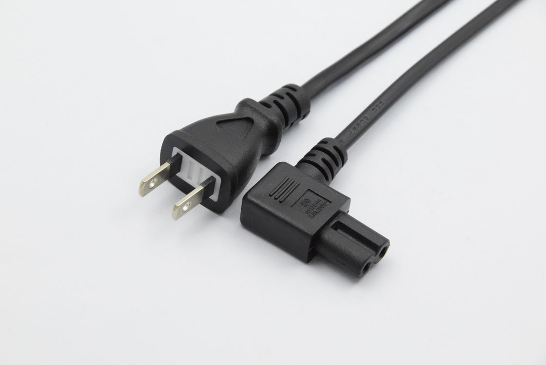 PVC NEMA Ιαπωνία Δυναμικό καλώδιο τύπου C13 18awg Δυναμικό καλώδιο επέκτασης