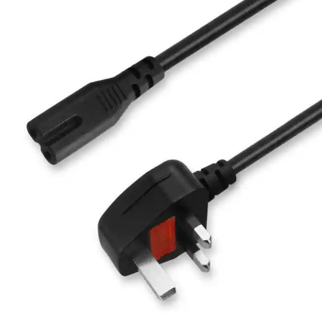 IEC UK Καλώδια τροφοδοσίας AC 1,5M Καλώδιο τροφοδοσίας ρεύματος 3 δόντια 5 Ft
