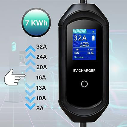 GBT 200-250V Επίπεδο 2 3.5KW 7KW Φορητό ταχεία φόρτιση Αμυδρό 5M 7M 10M καλώδιο