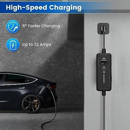 3.5KW 16A 7KW 32A Home Connector Car Electric Charger Type 2 Ac Ev φορητό φορτιστή