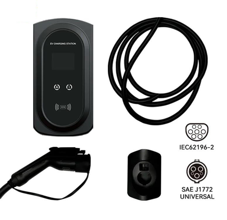 OEM 7Kw Ηλεκτρικός φορτιστής EV Wallbox Type 2 EV Home Charger Level 2