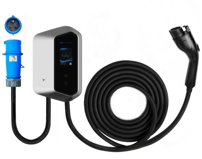 7KW 9KW 11KW 2.4 LCD χρωματική οθόνη τοίχος EV φορτιστές Ip54 110-240V