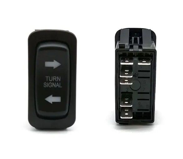 Κάρλινγκ στυλ Car Rocker διακόπτης 12v 20a 24v 10a Κόκκινη κάλυψη Κόκκινο φως LED Πίνακα ελέγχου κινδύνου Επείγουσα προειδοποίηση