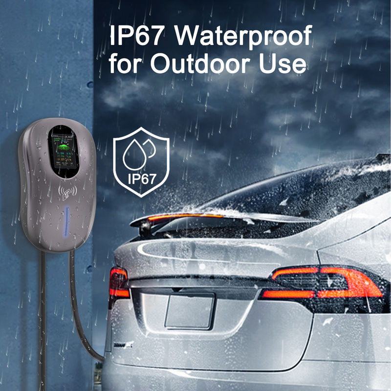 J1772 Τεχνουργήματα Wall EV 11kW Wallbox Τεχνουργήματα ηλεκτρικού αυτοκινήτου τύπου 1