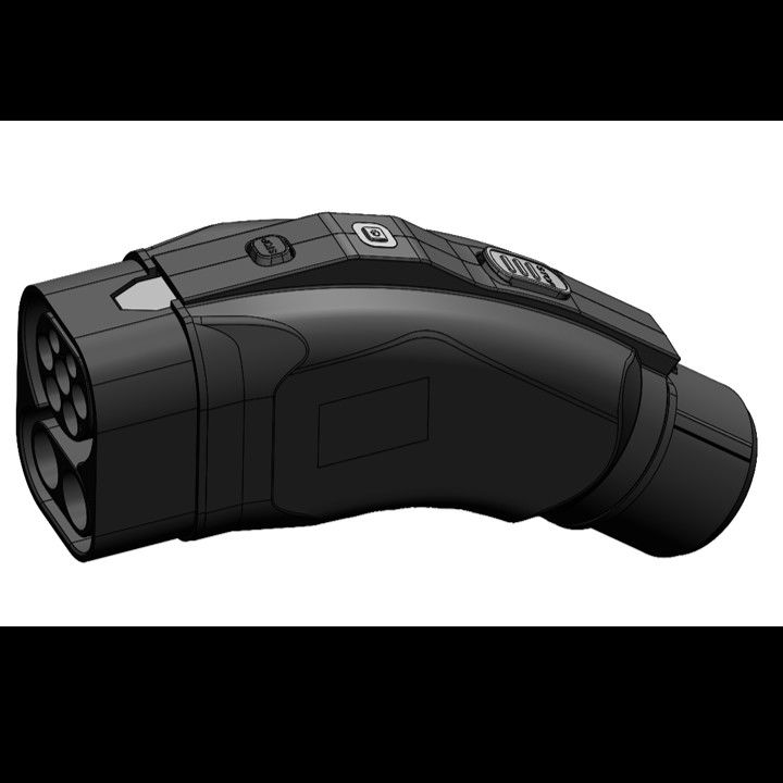 125A DC MAX 500V CCS2 προς CHAdeMO Αναπροσαρμοστής DC γρήγορος 50kw / 62.5kw / 100kw