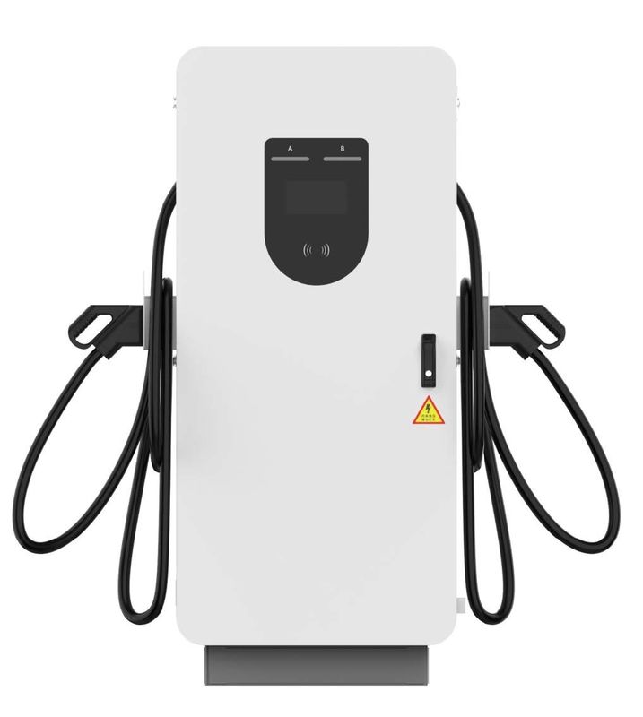DC CCS GBT CHAdemo DC EV σταθμός φόρτισης διπλό όπλο για ηλεκτρικό όχημα