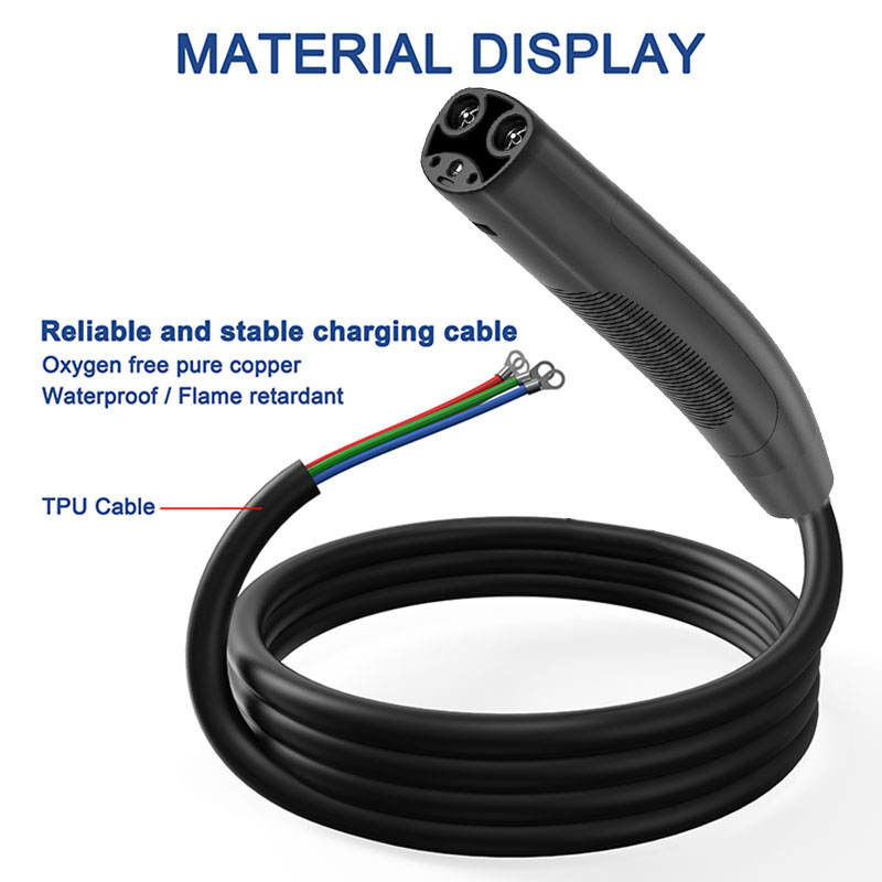 Τεσλά NACS Plug 5M 7m 10m Καλώδιο SAE J3400 Plug-Open EV Καλώδιο φόρτισης όπλου
