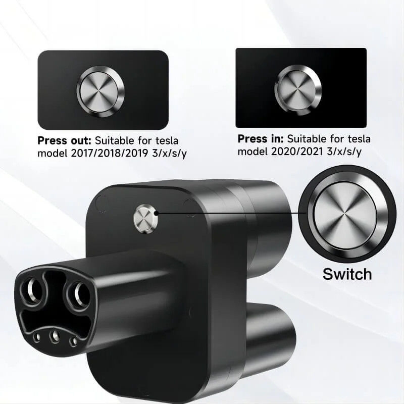 CCS2 προς Tesla Adapter Για Tesla, Φορτιστή αυτοκινήτου Φορτιστή ηλεκτρικού ρεύματος Tesla CCS Combo 2 Adapter