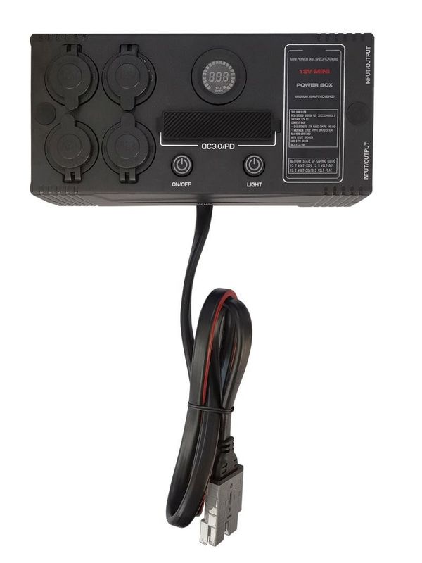 Φορητό USB QC3.0 PD Switch Control DC DC φορτιστή Mini Power Box με κουτί ελέγχου