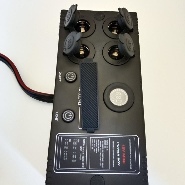 Φορητό USB QC3.0 PD Switch Control DC DC φορτιστή Mini Power Box με κουτί ελέγχου