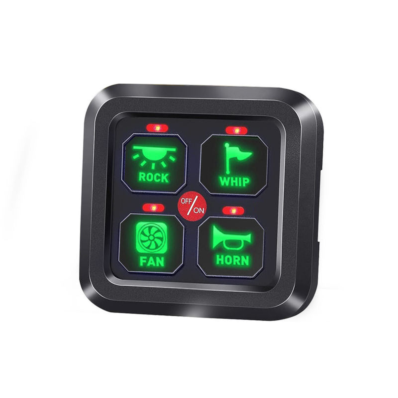 4 Gang Ford Switch Πίνακα κυκλώματος συστήματος ελέγχου Rocker Switch με σύστημα ρελέ / λάμπες σκούπισμα