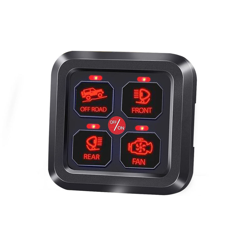 4 Gang Ford Switch Πίνακα κυκλώματος συστήματος ελέγχου Rocker Switch με σύστημα ρελέ / λάμπες σκούπισμα