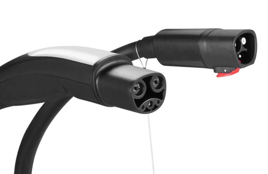 Έξυπνο φορητό Tesla NACS EV φορτιστή 240V AC 16A / 32A / 40A SAE J3400 Οικιακό φορτιστή ηλεκτρικού αυτοκινήτου