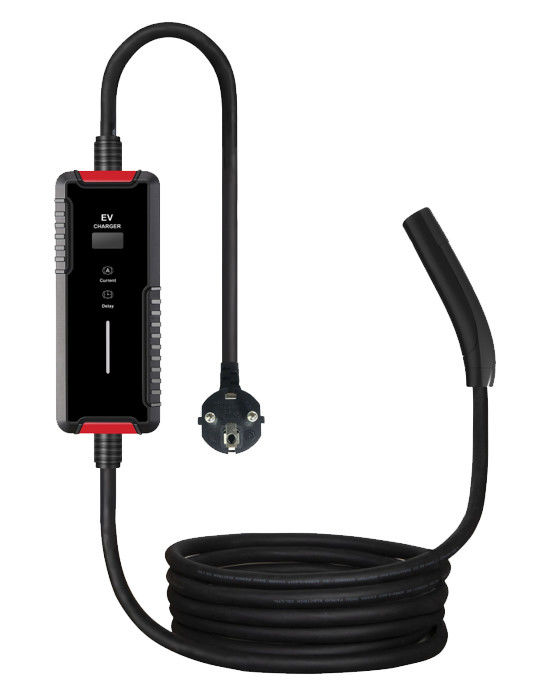 Έξυπνο φορητό Tesla NACS EV φορτιστή 240V AC 16A / 32A / 40A SAE J3400 Οικιακό φορτιστή ηλεκτρικού αυτοκινήτου