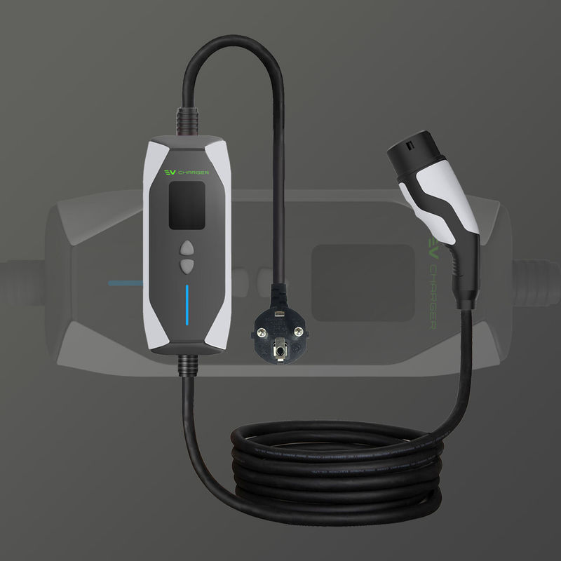 16A 3.5KW 32A 7KW Φορητό EV 240V Τύπος 2 Οικιακό φορητό επίπεδο 2 EV φορτιστή για αυτοκίνητα EV