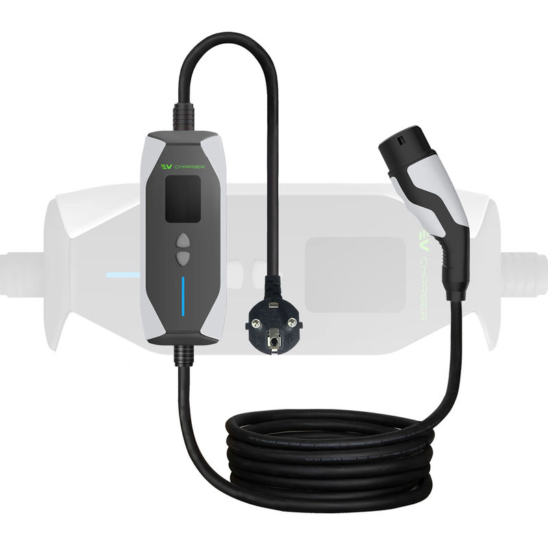 16A 3.5KW 32A 7KW Φορητό EV 240V Τύπος 2 Οικιακό φορητό επίπεδο 2 EV φορτιστή για αυτοκίνητα EV
