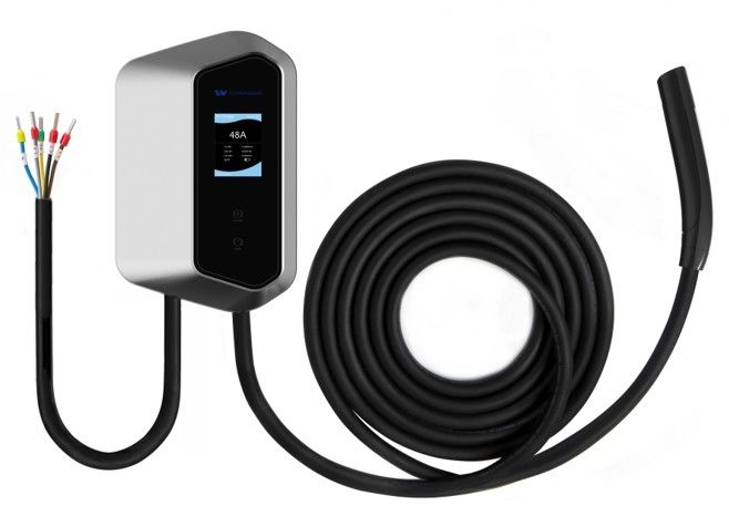 SAE J3400 Πλέκ-ανοιχτό καλώδιο NACS 9kw 11kw SAE J1772 Τύπος 1 Σταθμός φόρτισης ηλεκτρικών οχημάτων Ηλεκτρικό φορτιστή τοίχου