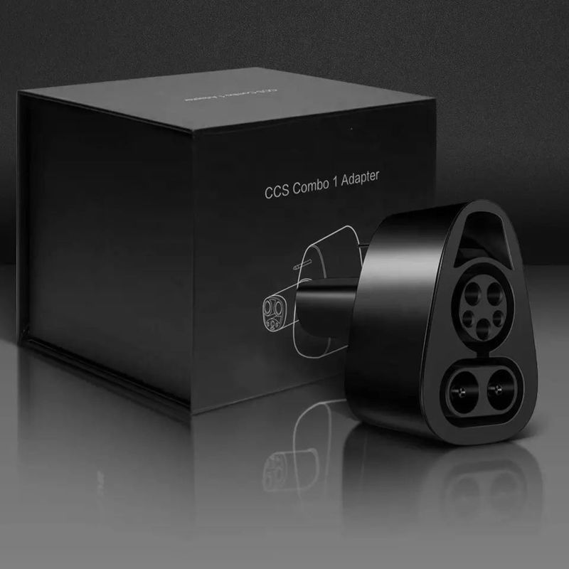Συνδετήρας συνεχούς ρεύματος CCS1 προς φόρτιση Tesla EV 250KW για το προσαρμογέα φόρτισης Tesla